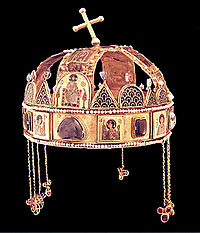 The Holy Crown of Hungary.