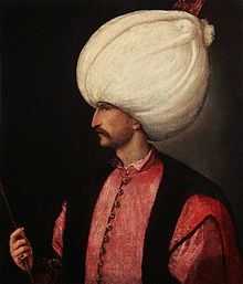 Ottoman Sultan Suleiman the Magnificent. 