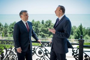 Prime Minister Viktor Orbán meets with President Ilham Aliyev in Baku. 
