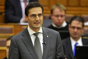 National Assembly representative Márton Gyöngyösi. 