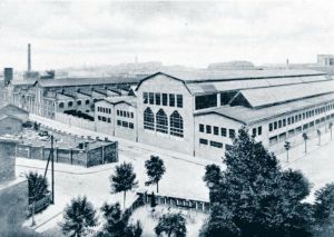 The Ganz machine factory in Budapest. 