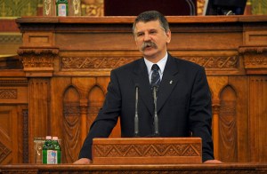National Assembly Speaker László Kövér. 