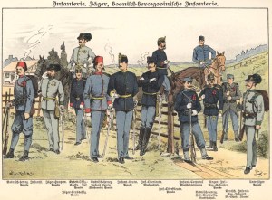 Austro-Hungarian Common Army troops. 