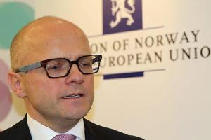 Minister in charge of EEA Affairs and EU Relations at the Office of the Prime Minister of Norway Vidar Helgesen.