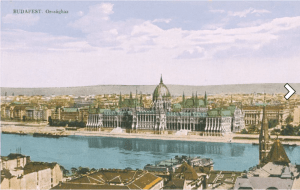 The Hungarian Parliament Building during Horthy era. 