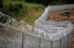 Security fence along Bulgaria's border with Turkey (photo: Reuters). 
