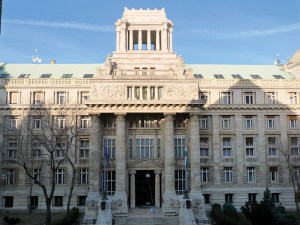 The Curia building in Budapest. 