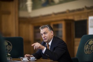 Prime Minister Viktor Orbán (source: Magyar Idők). 