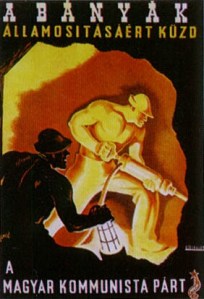 Hungarian Communist Party 1945 National Assembly election poster.