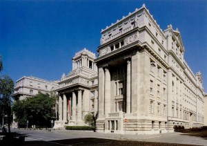 The Curia building in Budapest. 
