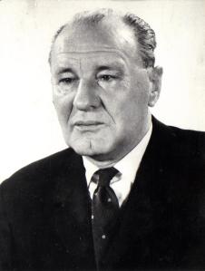 Hungarian Socialist Workers' Party General Secretary János Kádár.