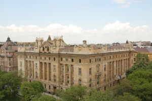 The National Bank of Hungary in Budapest. 
